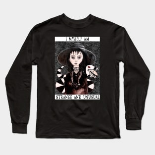 Strange and Unusual Lydia Deetz Long Sleeve T-Shirt